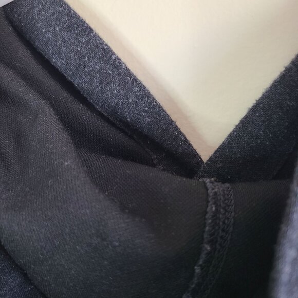 Mens 3XB Apt. 9 Performance Flex Long Sleeve Hoodie Dark Gray Polyester Cotton - Picture 4 of 8